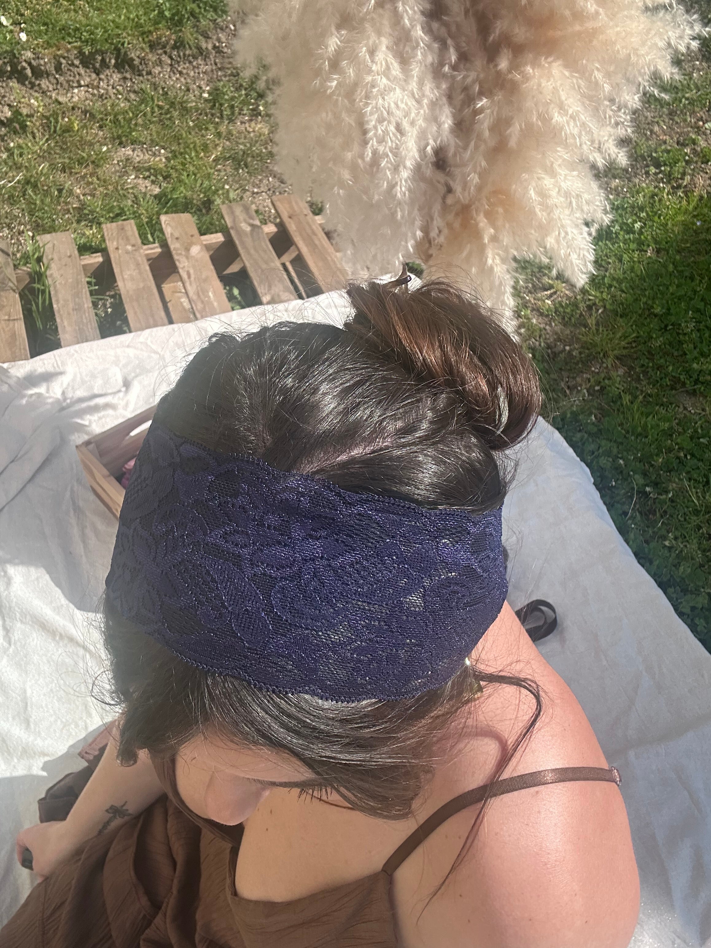 Dentelle Bleu marine (L)